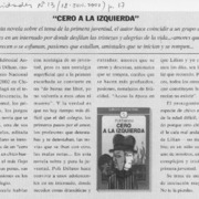 "Cero a la izquierda"