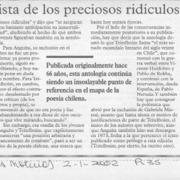 La lista de los preciosos ridículos  [artículo] Javier Aspurúa