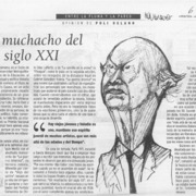 Un muchacho del siglo XXI  [artículo] Poli Délano
