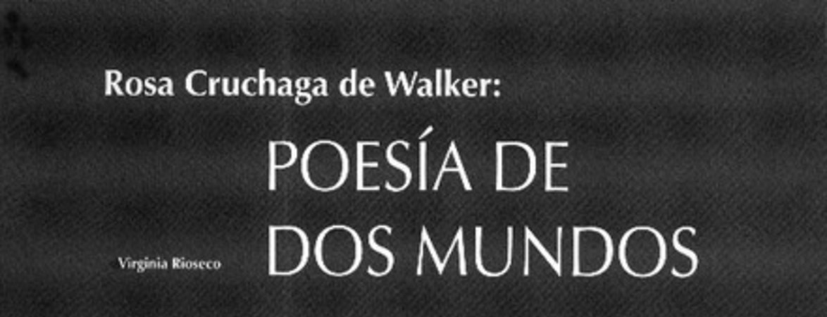 Poesía de dos mundos  [artículo] Virginia Rioseco