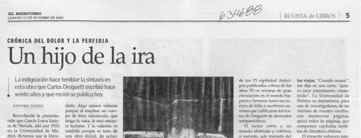 Un hijo de la ira
