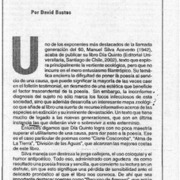 El Día quinto Manuel Silva  [artículo] David Bustos Muñoz