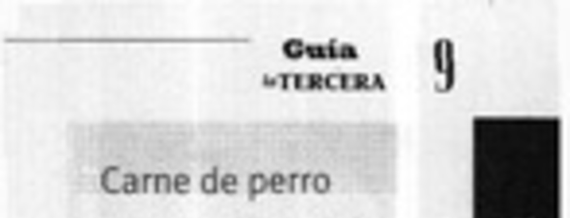 Carne de perro