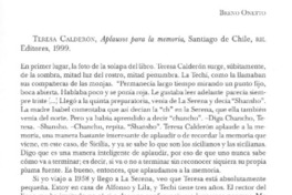 Aplausos para la memoria  [artículo] Miguel Arteche