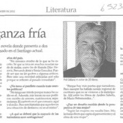 Una venganza fría  [artículo] Iván Quezada