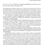 Poemas de la comisión liquidadora  [artículo] María Luz Moraga E.