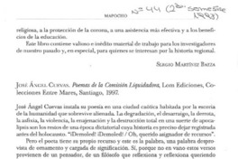 Poemas de la comisión liquidadora  [artículo] María Luz Moraga E.