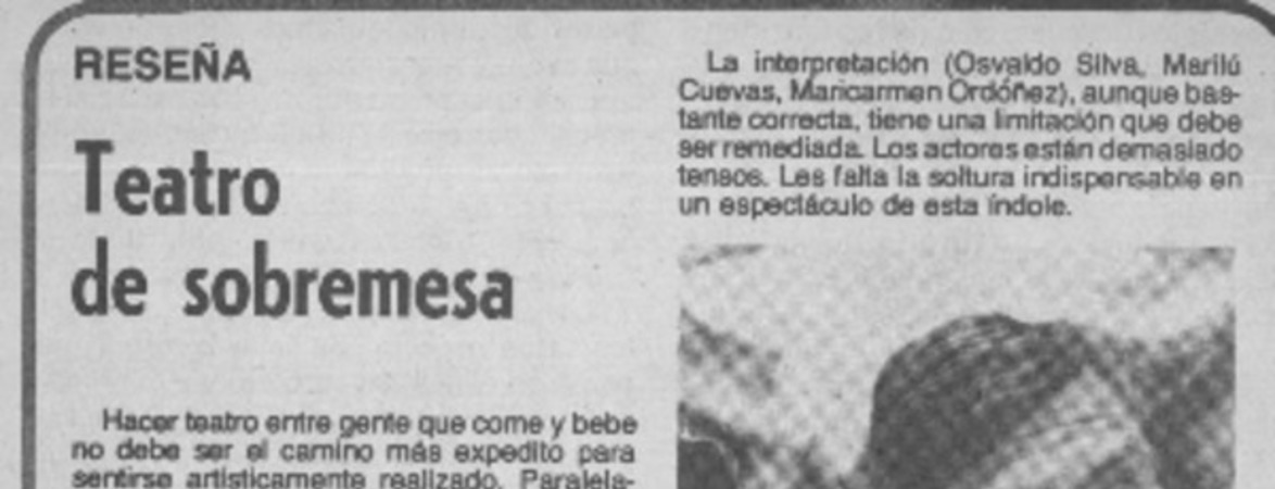 Teatro de sobremesa.  [artículo]
