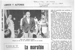 La maratón de Fernándo Alegría