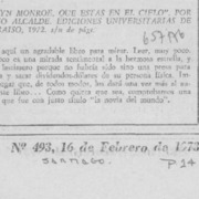 "Marilyn Monroe, que estás en el cielo.