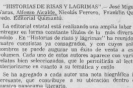 Historias de risas y lágrimas.