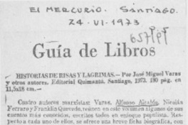 Guía de libros.