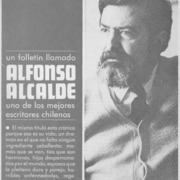 Un folletín llamado Alfonso Alcalde uno de los mejores escritores chilenos