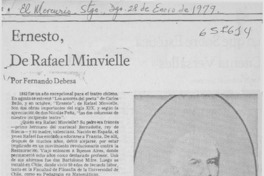 Ernesto, de Rafael Minvielle