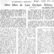 Otro libro de Luis Enrique Délano  [artículo] Orlando Millas.