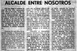 Alcalde entre nosotros