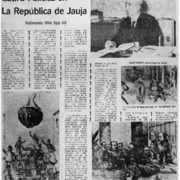 Sátira política en la República de Jauja.