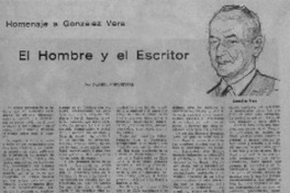 El Hombre y el escritor
