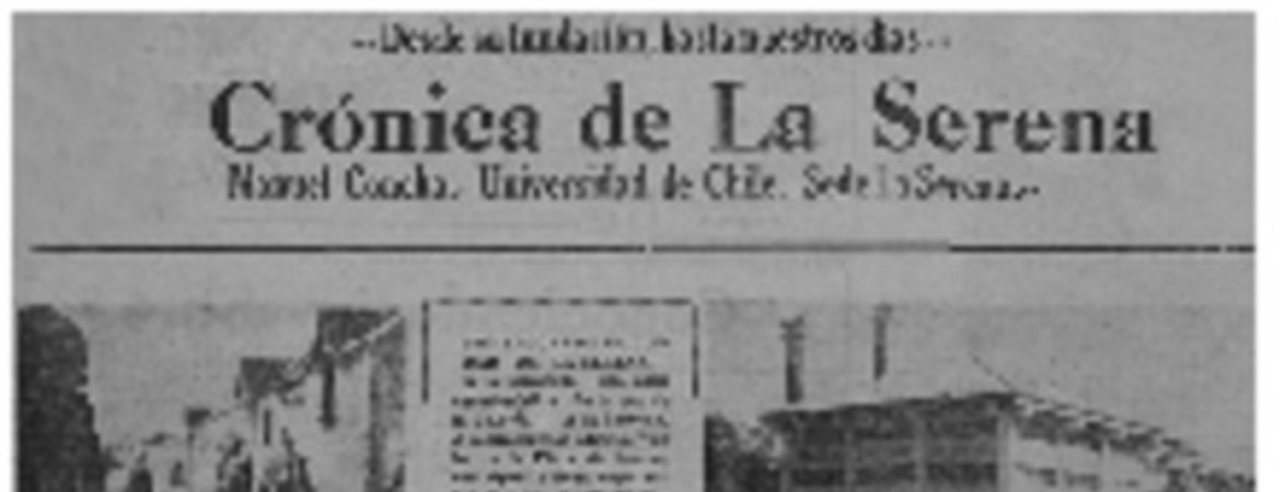 Crónica de la Serena