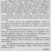 El ensayista Martín Cerda