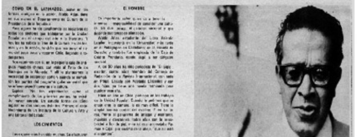 Las dos caras del plan cultural : [Entrevista]