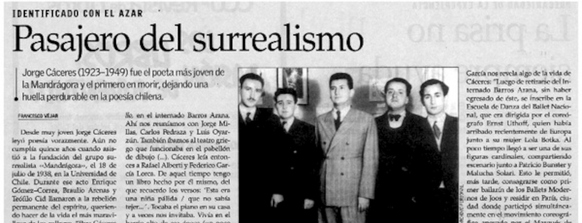 Pasajero del surrealismo