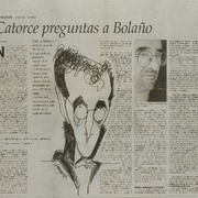 Catorce preguntas a Bolaño : [Entrevista]