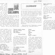Calendario
