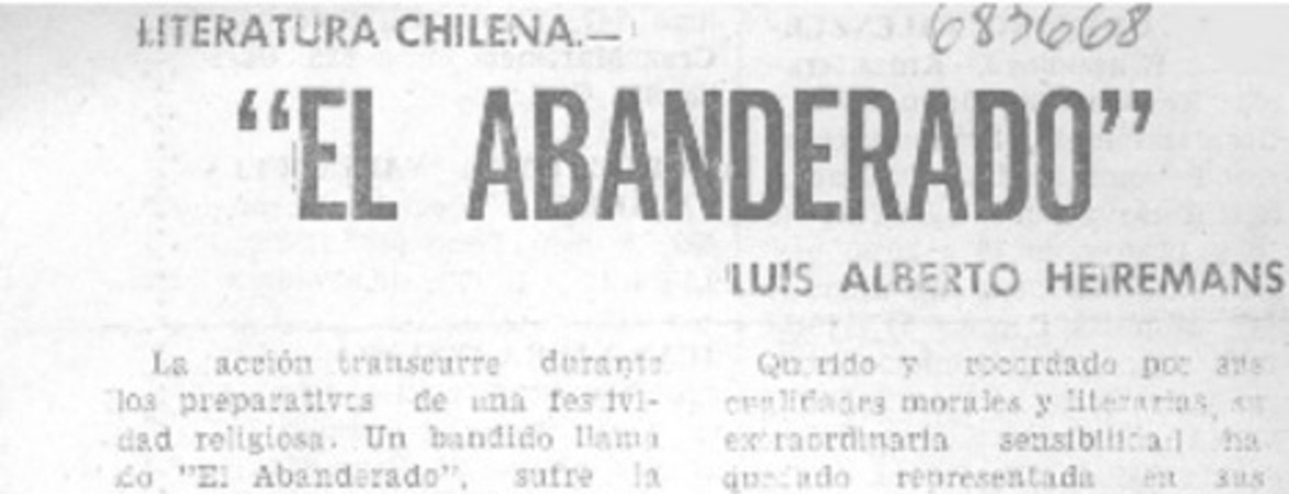 El Abanderado.