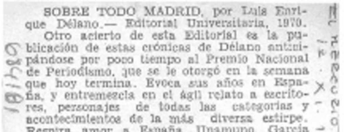 Sobre todo Madrid