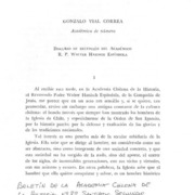 Discurso de recepción del académico R. P. Walter Hanisch Espíndola