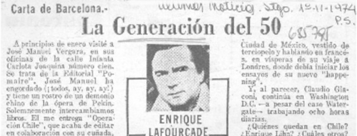 La Generación del 50