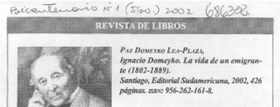 Ignacio Domeyko: La vida de un emigrante (1802-1889)