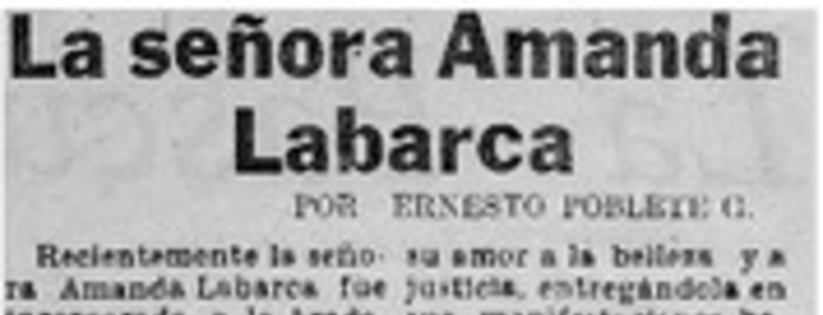 Amanda Labarca Hubertson