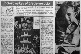 Jodorowsky: el degenerado.