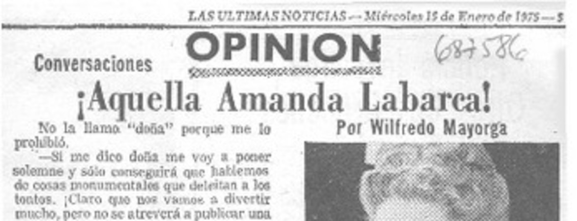 ¡Aquella Amanda Labarca!