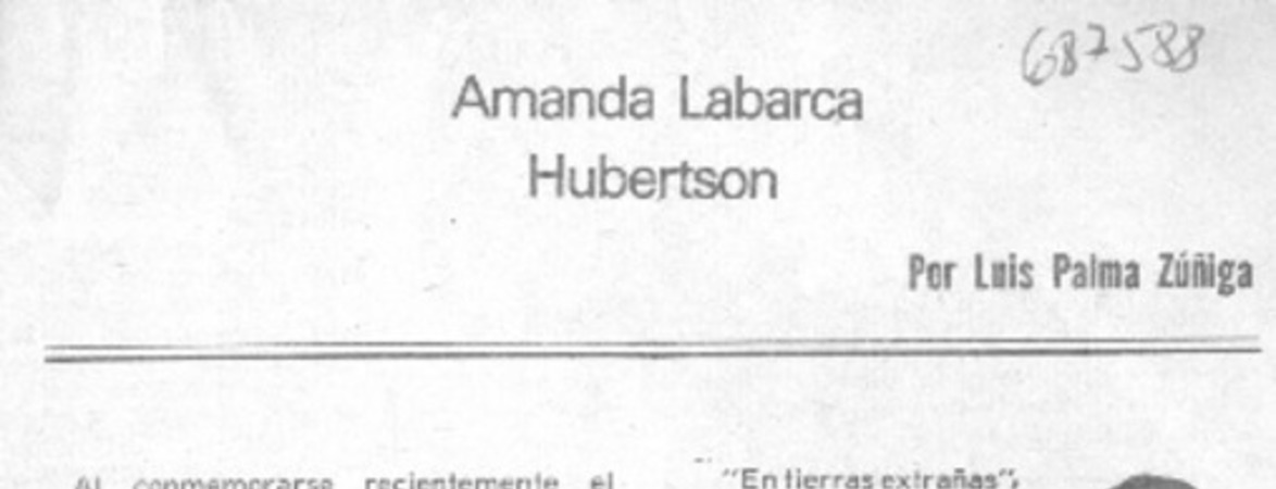 Amanda Labarca Hubertson