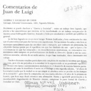 Comentarios de Juan de Luigi