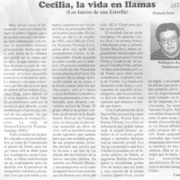 Cecilia, la vida en llamas (Los inicios de la estrella)