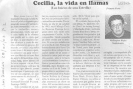 Cecilia, la vida en llamas (Los inicios de la estrella)