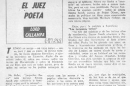 El juez poeta