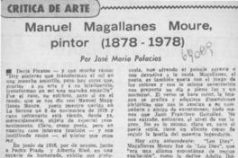 Manuel Magallanes Moure, pintor (1878-1978)