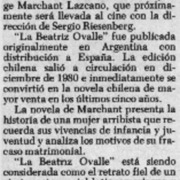 Novela chilena más vendida.