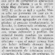Chile: dos años de unidad popular