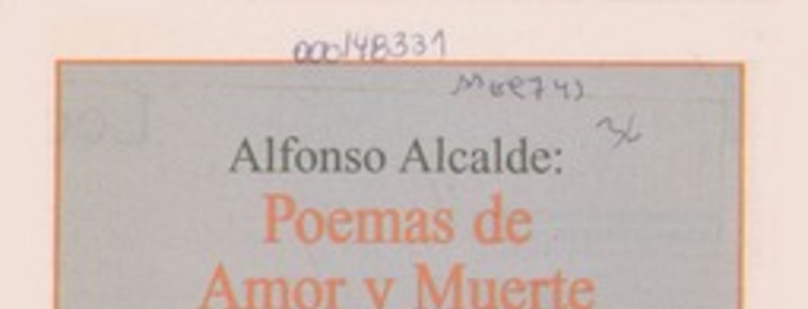 Poemas de amor y muerte