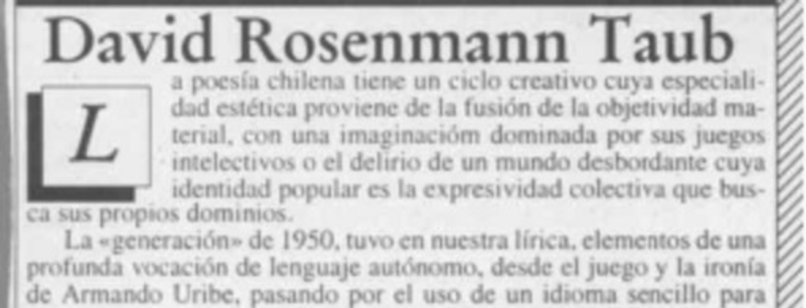 David Rosenmann Taub