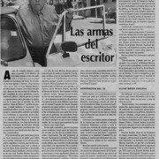 Las armas del escritor