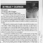 De perlas y cicatrices