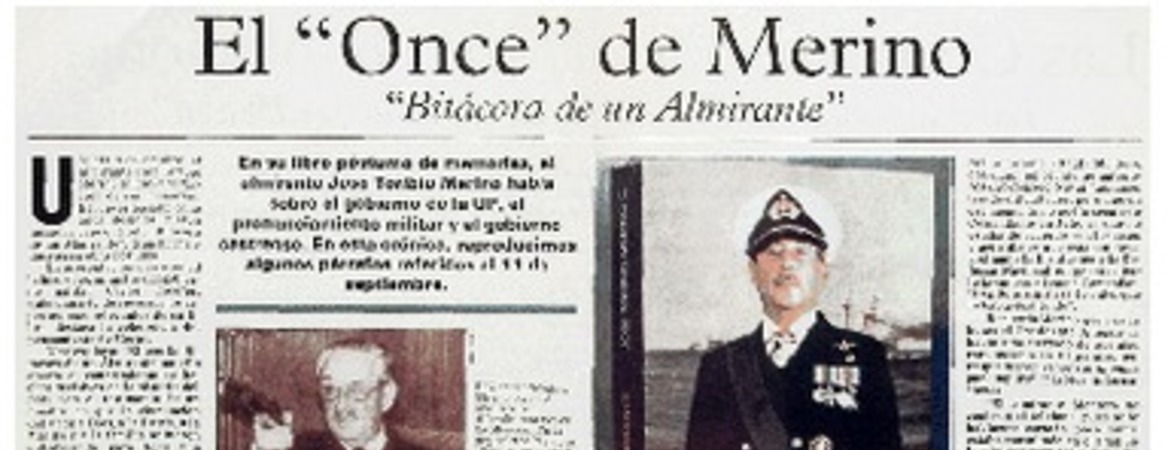 El "once" de Merino