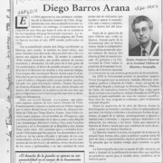 114 años de la historia de don Diego Barros Arana  [artículo] Zenón Jorquera Figueroa.